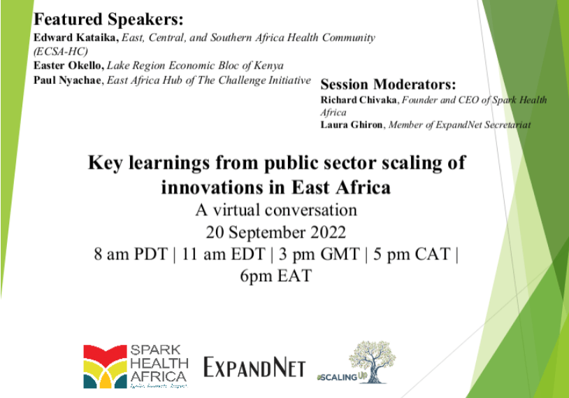 Key Learnings seminar with Spark Health Africa